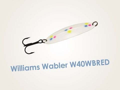 Обзор блесны Williams Wabler W40WBRED