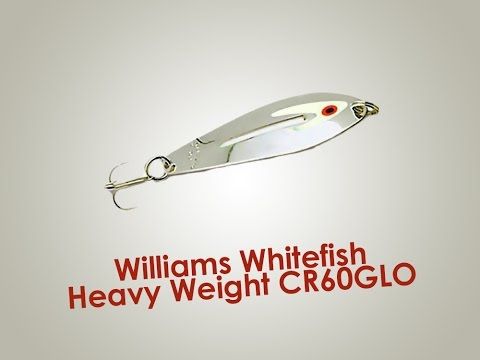 Обзор блесны Williams Whitefish Heavy Weight CR60GLO