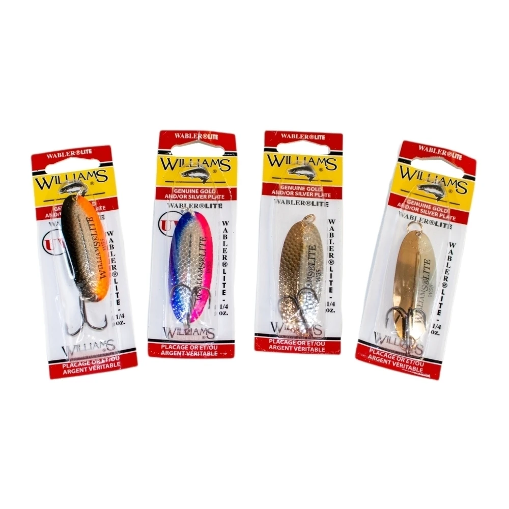 Рыболовный набор блесен Williams Wabler Lite W55 8 шт