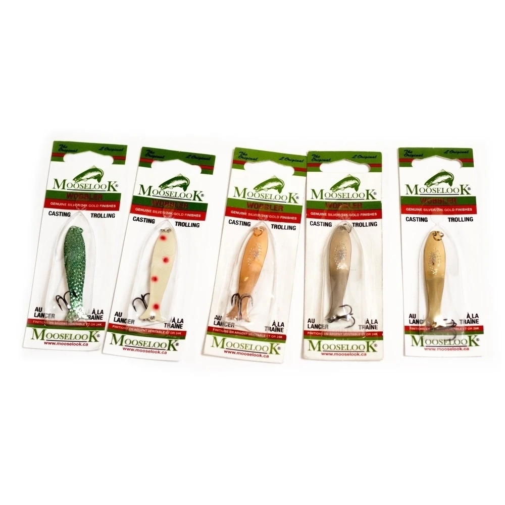 Рыболовный набор Десять блесен Mooselook Wobbler 16000