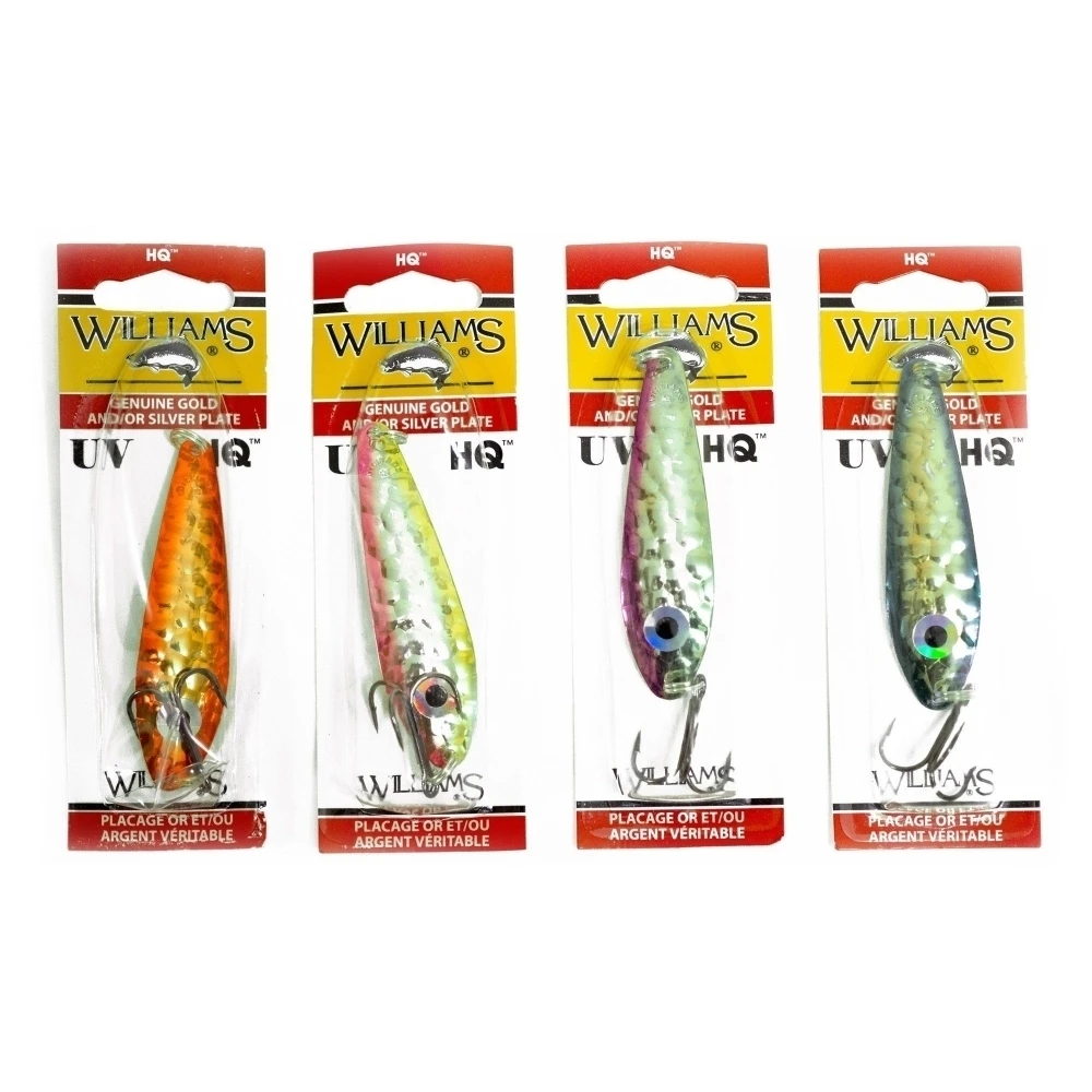 Рыболовный набор блесен Williams HQ-UV HQR35 8шт