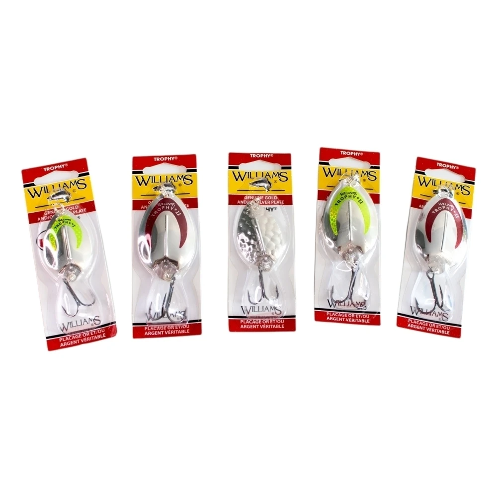 Рыболовный набор блесен Десять щучьих блесен Williams Trophy №2