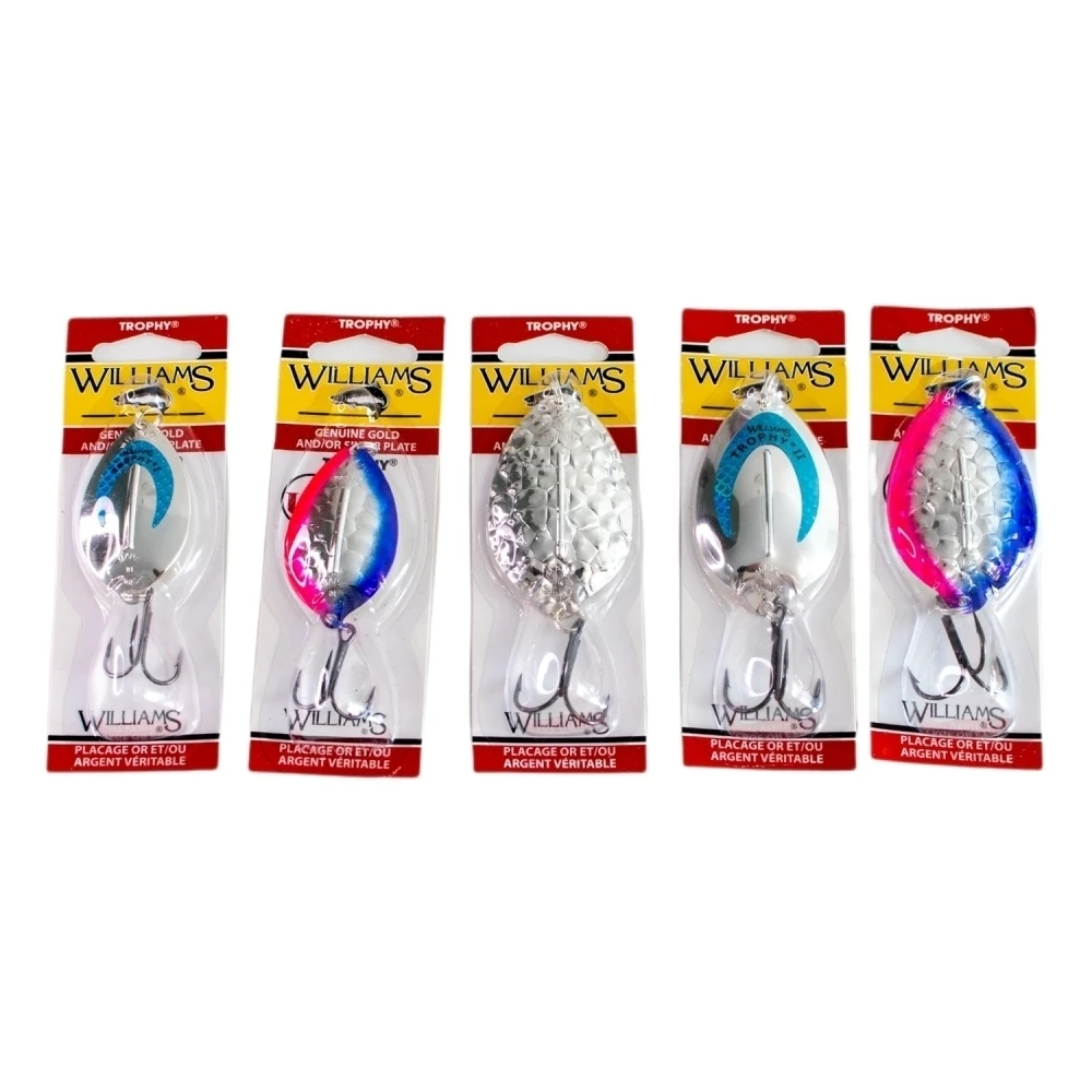 Рыболовный набор блесен Десять щучьих блесен Williams Trophy №2