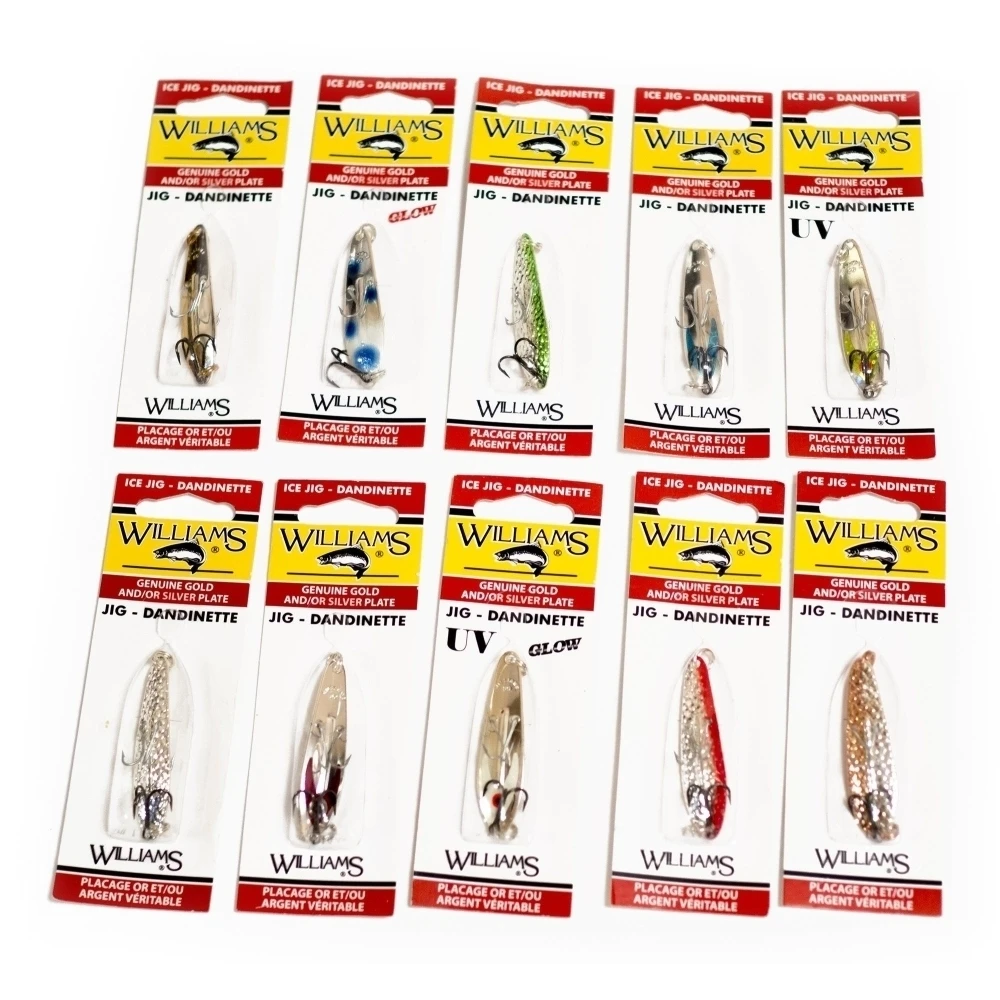 Рыболовный набор Десять блесен Williams Ice Jig 50