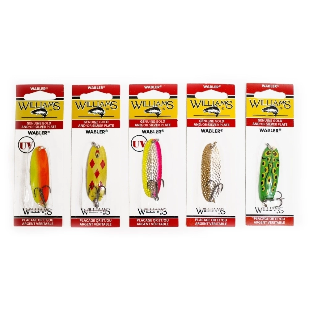 Большой рыболовный набор Двадцать блесен Williams Wabler W40