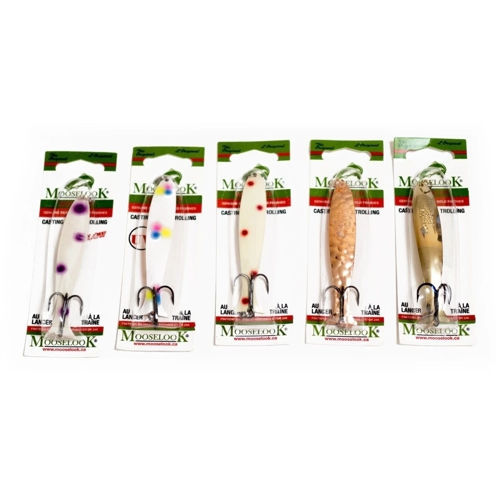 Рыболовный набор Десять блесен Mooselook Wobbler 38000