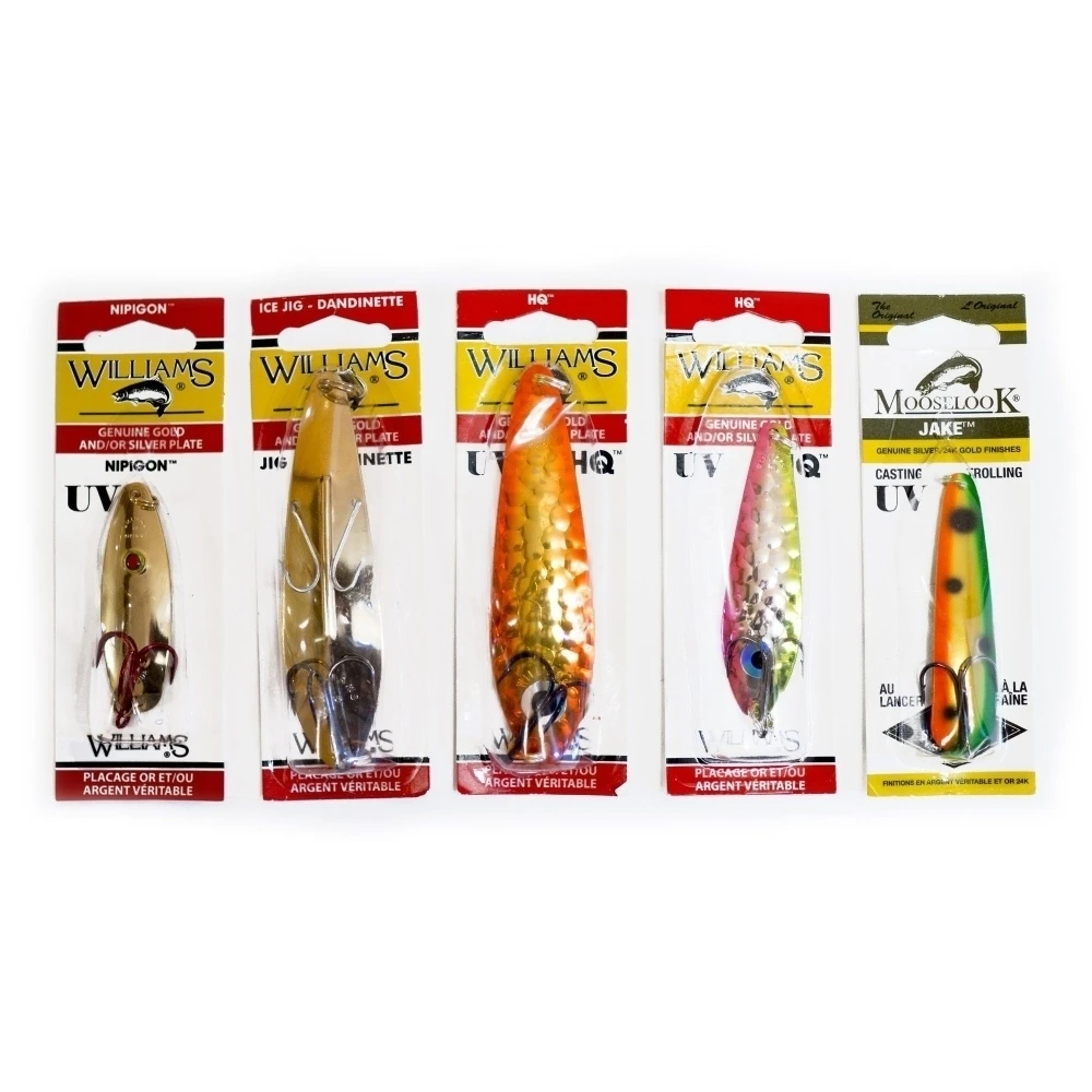 Подарочный рыболовный набор блесен Williams Селигер