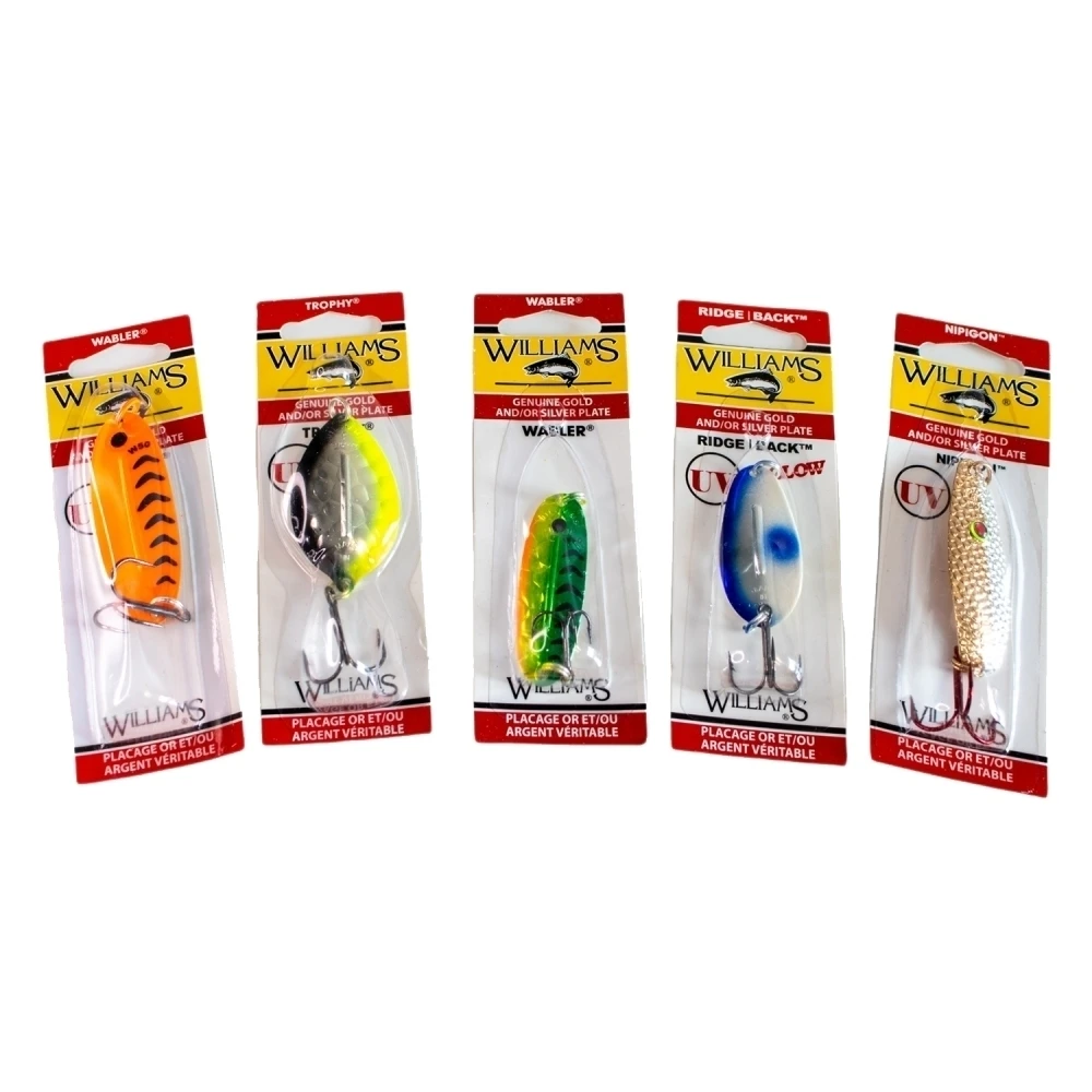 Рыболовный набор блесен Williams Большой Щучий №3
