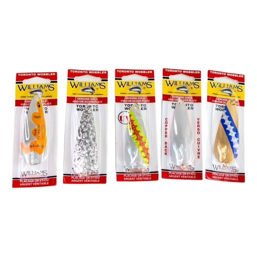 Рыболовный набор Десять блесен Williams Toronto Wobbler WT32