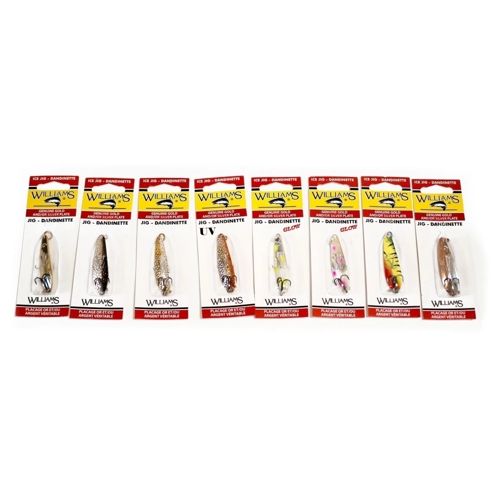 Рыболовный набор Восемь блесен Williams Ice Jig J50