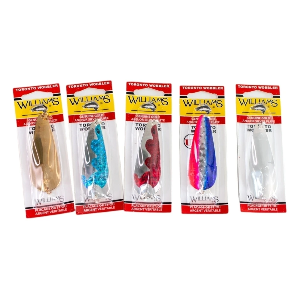 Рыболовный набор Десять блесен Williams Toronto Wobbler WT32