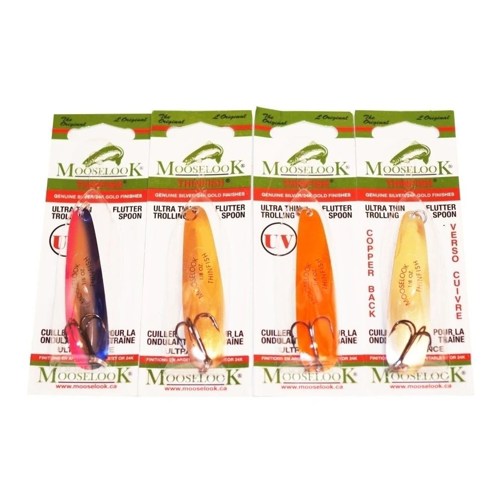Рыболовный набор блесен Mooselook Thinfish 18000 8шт