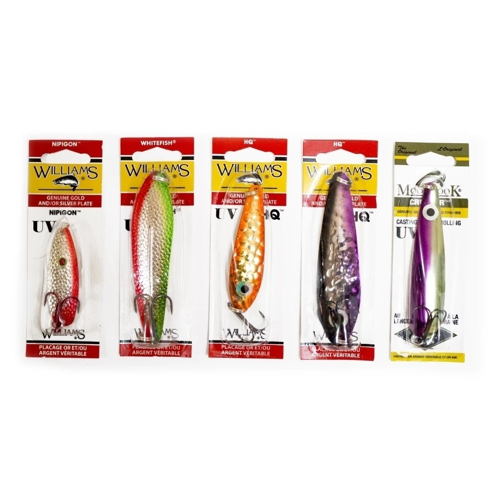 Подарочный рыболовный набор блесен Williams Валдай
