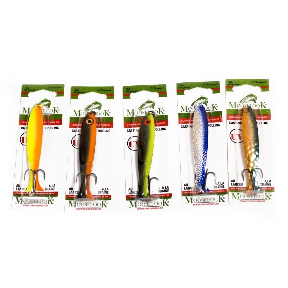 Рыболовный набор Десять блесен Mooselook Wobbler 38000