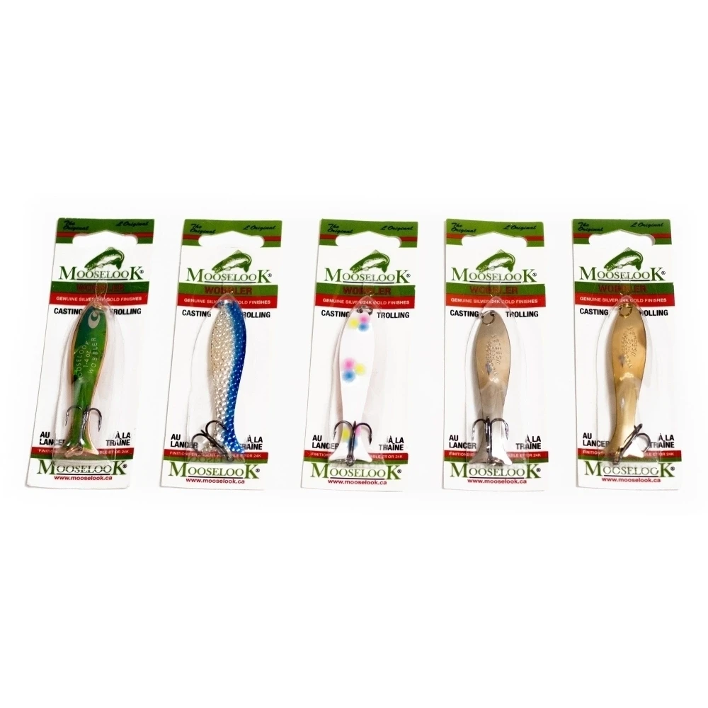 Рыболовный набор Десять блесен Mooselook Wobbler 14000