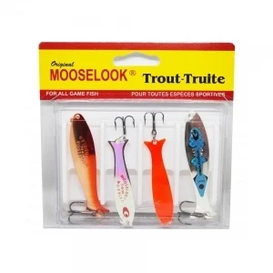 Набор блесен Mooselook Wobbler MLTR 4шт
