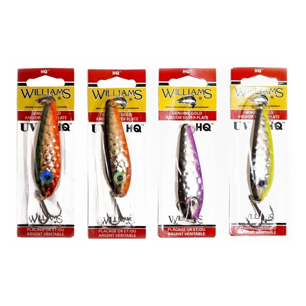 Рыболовный набор блесен Williams HQ-UV HQR35 8шт