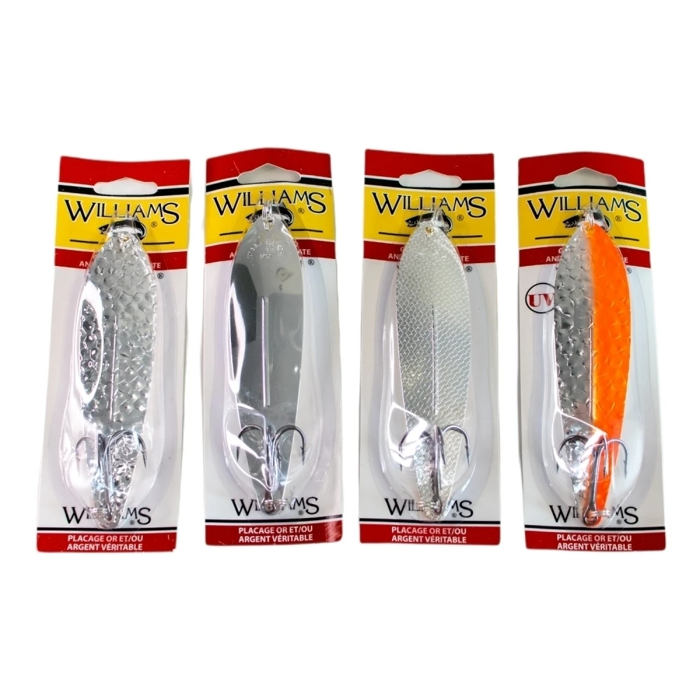 Рыболовный набор Восемь блесен классических расцветок Williams Whitefish C90