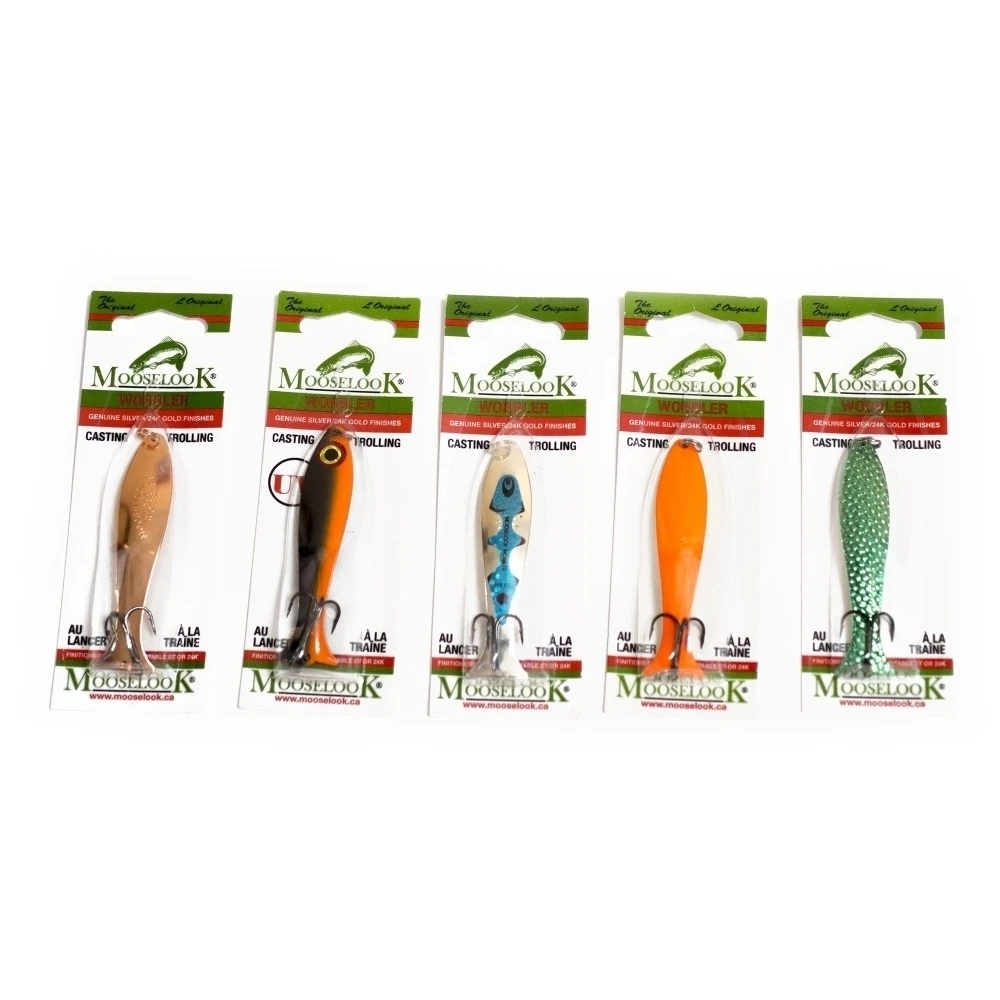 Рыболовный набор Десять блесен Mooselook Wobbler 14000
