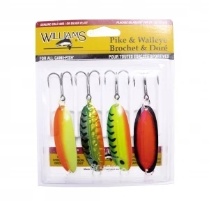 Набор блесен Williams Wabler 4PW2