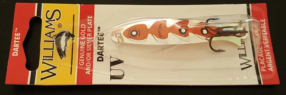 Блесны Williams с ультрафиолетовым покрытием Dartee UV