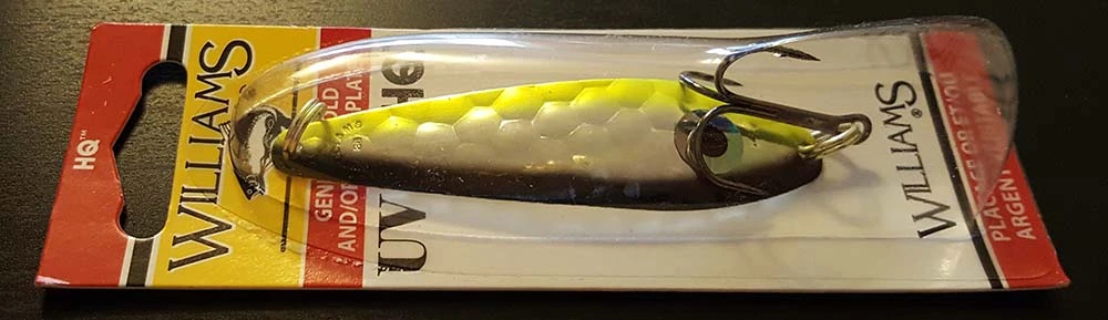 Блесны Williams с ультрафиолетовым покрытием HQ-UV