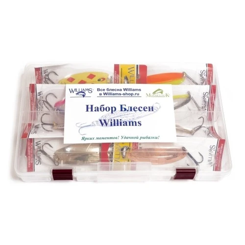 Рыболовный набор Десять блесен  Williams Wabler W70