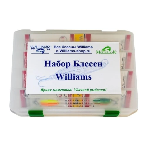 Рыболовный набор блесен Williams Wabler W30 8 шт