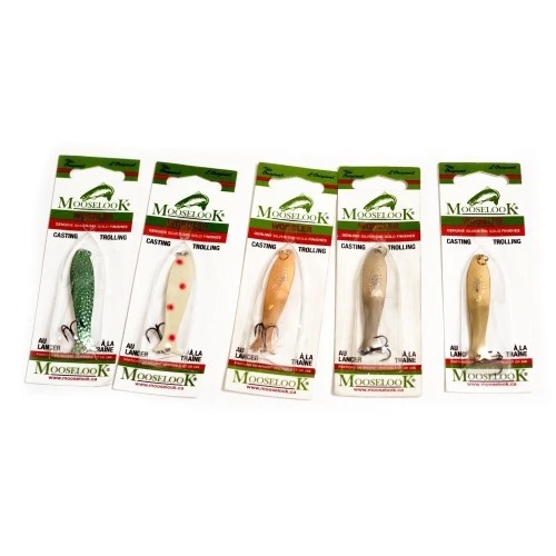 Рыболовный набор Десять блесен Mooselook Wobbler 16000