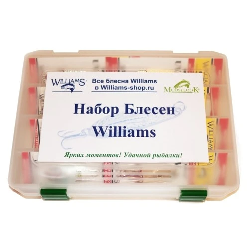 Рыболовный набор блесен Williams Nipigon N33 8шт