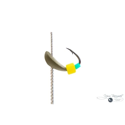 Мормышка КЛОПИК микро 0,12г оливковый (сырный кубик)