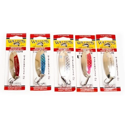 Рыболовный набор Двенадцать блесен Williams Wabler Lite W55