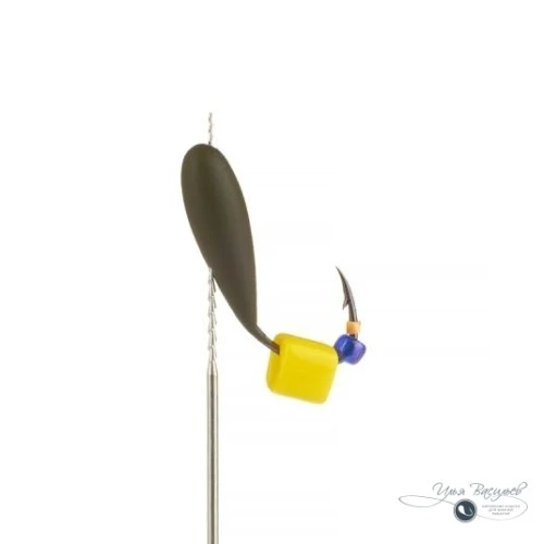 Мормышка ОВСИНКА БОЛЬШАЯ 1,13г оливковая (сырный кубик)