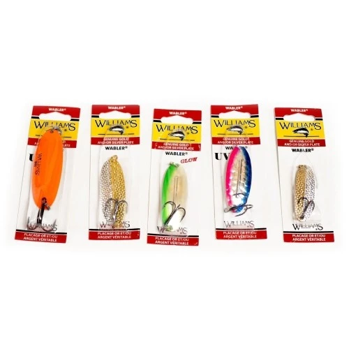 Набор блесен для рыбака Williams Wabler W40 W50 W60