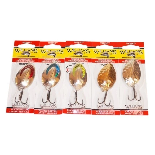 Рыболовный набор блесен Десять щучьих блесен Williams Trophy №1