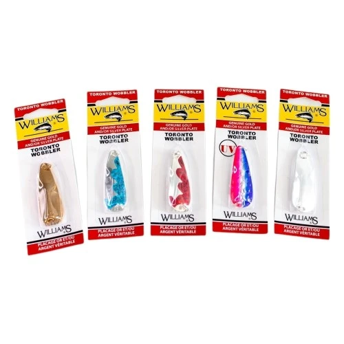 Рыболовный набор Десять блесен Williams Toronto Wobbler WT22
