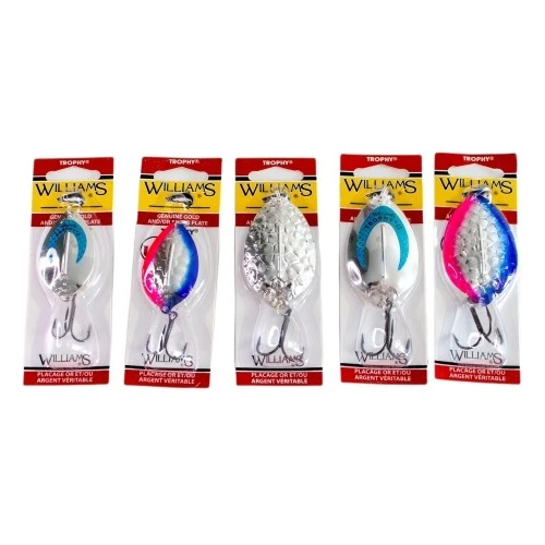 Рыболовный набор блесен Десять щучьих блесен Williams Trophy №2