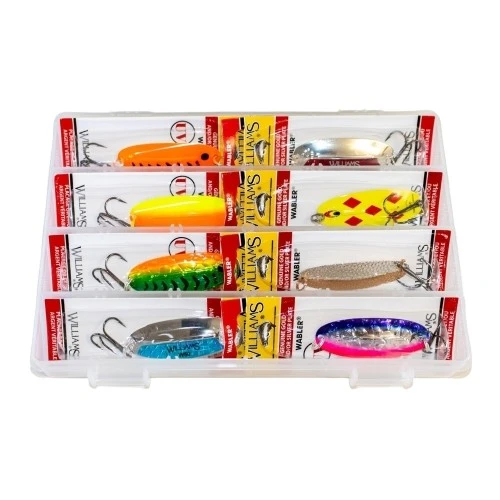 Рыболовный набор блесен Williams Wabler W50 8 шт