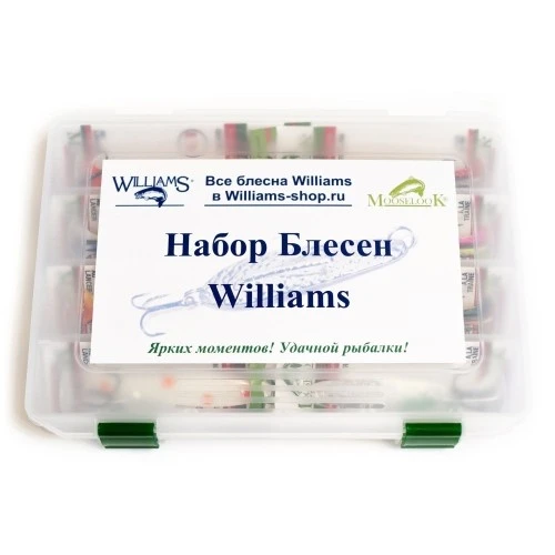 Рыболовный набор Восемь блесен Mooselook Wobbler 38000