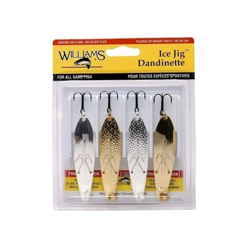 Набор блесен Williams 4-J60CL Ice Kit