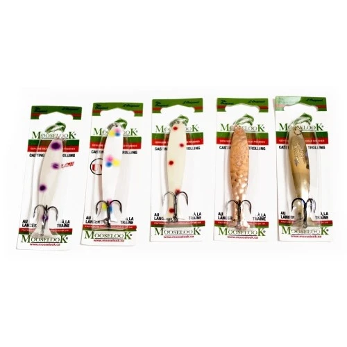 Рыболовный набор Десять блесен Mooselook Wobbler 38000