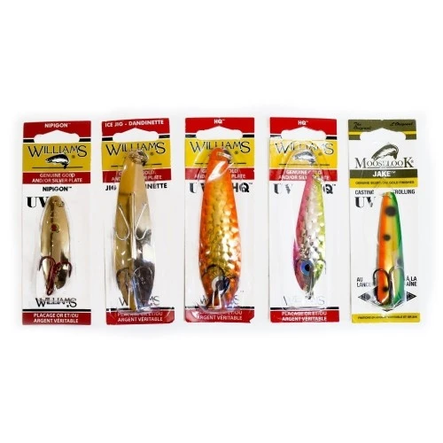 Подарочный рыболовный набор блесен Williams Селигер
