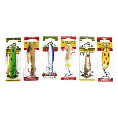 Подарочный рыболовный набор блесен Williams Карелия