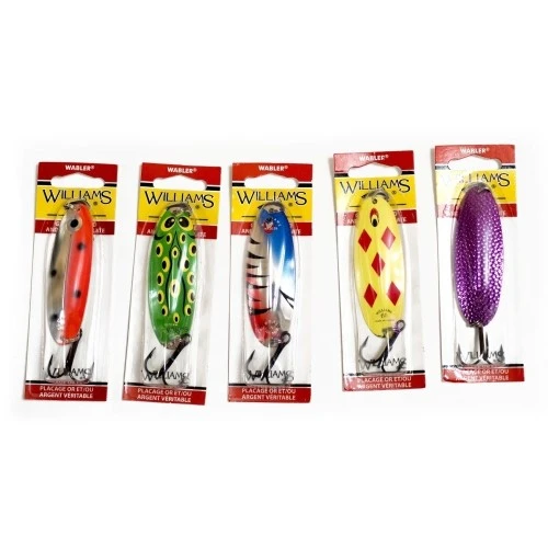 Рыболовный набор Десять блесен  Williams Wabler W60 Color