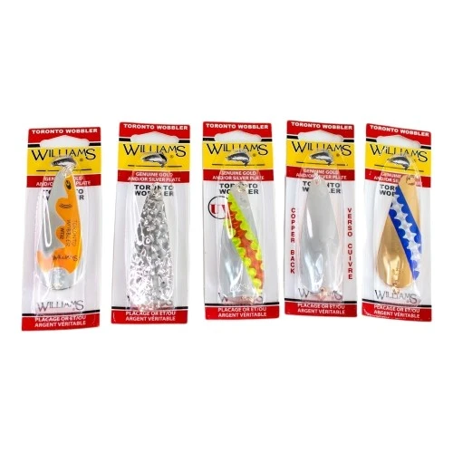 Рыболовный набор Десять блесен Williams Toronto Wobbler WT32