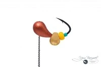 Мормышка КАПЛЯ 0,47г медная (латунный эксцентрик)