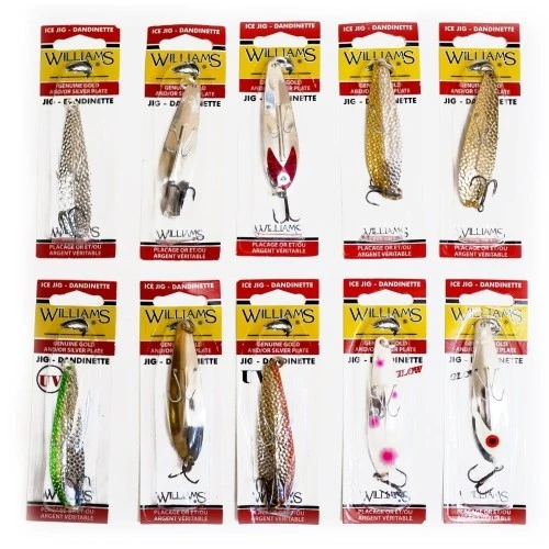 Большой рыболовный набор Двадцать блесен Williams Ice Jig 60