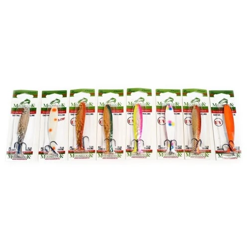 Рыболовный набор Восемь блесен Mooselook Wobbler 38000