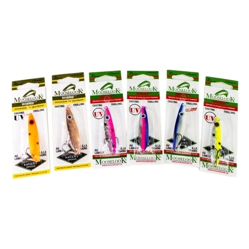 Большой рыболовный набор блесен Mooselook Winnie SW14 12шт