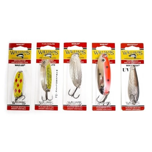 Подарочный рыболовный набор блесен Williams Валдай
